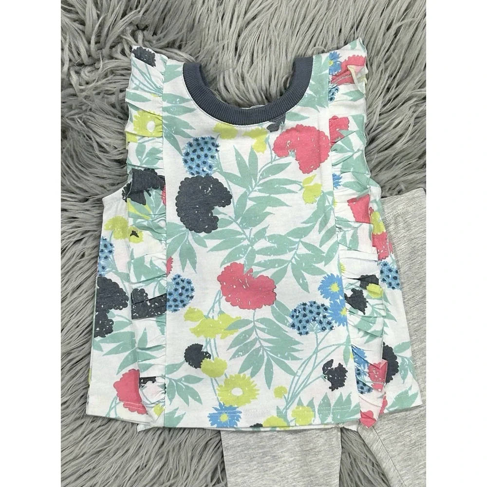 Splendid Garden Party Tank & Leggings Set ~ Infant Baby Girl 6-12M‎ (MSRP $48)